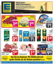 Aktueller EDEKA Prospekt mit Bier, "Wir lieben Lebensmittel.", Seite 1