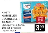 Garnelen Schneller Genuss Knusper Angebote von Costa bei E center Hilden für 3,99 €