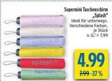 Supermini Taschenschirm Splash im Angebot bei diska in Coburg Supermini Taschenschirm Splash Angebote bei diska Coburg für 4,99 €
