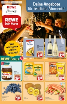 REWE Prospekt Dein Markt mit  Seiten in Leipzig und Umgebung