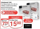 Folienbeutel 1245 im Angebot bei GLOBUS in Bochum Folienbeutel 1245 Angebote von CASO Design bei GLOBUS Bochum für 7,99 €