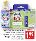 Total Aktiv Gel Ocean Wave Angebote von WC-Ente bei EDEKA Frankenthal für 1,99 €