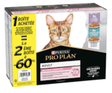 LOT DE 2 PACKS D’ALIMENTATION HUMIDE - 20X85G - PROPLAN - Animalis LOT DE 2 PACKS D’ALIMENTATION HUMIDE - 20X85G - PROPLAN à 20,29 € dans le catalogue Animalis