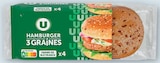 Pain Hamburger 3 Graines - U dans le catalogue U Express