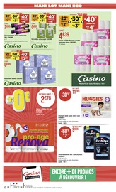 Promos Poubelle dans le catalogue "MAXI LOT MAXI ECO" de Casino Supermarchés à la page 20 Promos Poubelle dans le catalogue "MAXI LOT MAXI ECO" de Casino Supermarchés à la page 20
