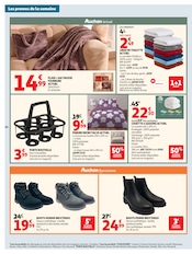 Promos Housse De Couette dans le catalogue "LES HALLES d'automne" de Auchan Hypermarché Housse De Couette en promo dans le catalogue Auchan Hypermarché à la page 40