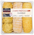 Colruyt Mattaincourt - Promo 3 mini préfous classique Promo 3 mini préfous classique à 7,95 € dans le catalogue Colruyt à Mattaincourt