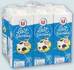 Lait UHT demi écrémé - U en promo chez Super U Nanterre à 4,75 €
