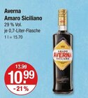 Averna im V-Markt Prospekt Amaro Siciliano von Averna im aktuellen V-Markt Prospekt für 10,99 €