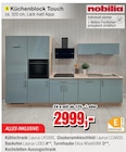 Küchenblock Touch im Angebot bei Die Möbelfundgrube in Mainz Küchenblock Touch Angebote von nobilia bei Die Möbelfundgrube Mainz für 2.999,00 €
