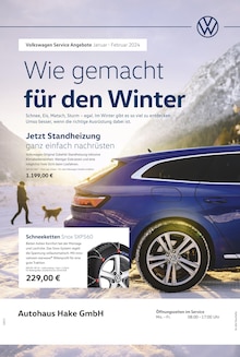 Volkswagen Prospekt Visbek "Frühlingsfrische Angebote" mit 1 Seite