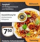 Aktuelle Nudeln Angebote bei GLOBUS in Erfurt Aktuelles Spaghetti mit Bolognesesauce und Reibekäse Angebot bei GLOBUS in Erfurt ab 7,50 €