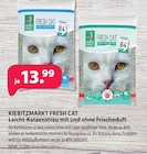 Aktuelles Leicht-Katzenstreu Angebot bei Kiebitzmarkt in Cottbus ab 13,99 €