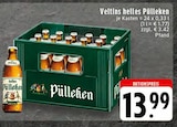 Aktuelle Veltins Angebote bei EDEKA in Osnabrück Aktuelles helles Pülleken Angebot bei EDEKA in Osnabrück ab 13,99 €