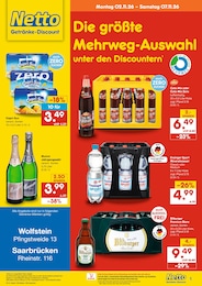 Netto Marken-Discount Prospekt für Völklingen mit 6 Seiten Netto Marken-Discount Prospekt für Völklingen: "DER ORT, AN DEM DU IMMER AUSGEZEICHNETE PREISE FINDEST.", 6 Seiten, 02.11.2026 - 07.11.2026