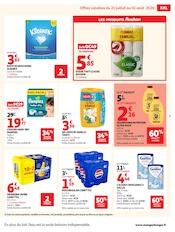 Promos Pampers dans le catalogue "XXL" de Auchan Supermarché Pampers en promo dans le catalogue Auchan Supermarché à la page 3