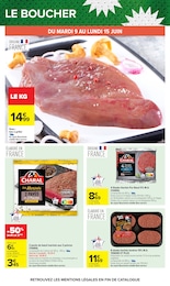 Offre Steak Haché Boeuf dans le catalogue Carrefour du moment à la page 42