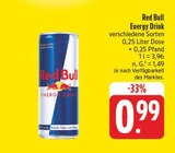 Aktuelles Energy Drink Angebot bei EDEKA in Jena ab 0,99 €