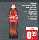 EDEKA Würzburg - verschiedene Sorten, Fanta, Sprite oder Mezzo Mix Angebot im Prospekt verschiedene Sorten, Fanta, Sprite oder Mezzo Mix bei EDEKA im Würzburg Prospekt für 0,99 €