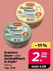 Sauer- oder Zwiebelfleisch in Aspik von Dreistern im aktuellen Netto mit dem Scottie Prospekt für 2,29 €