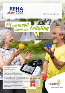 REHA aktiv 2000 GmbH Prospekt Fit und mobil durch den Frühling mit  Seiten