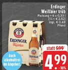 Weißbier trüb im Angebot bei E center in Solingen Weißbier trüb Angebote von Erdinger bei E center Solingen für 4,99 €