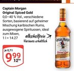 Original Spiced Gold Angebote von Captain Morgan bei GLOBUS Homburg für 9,99 €