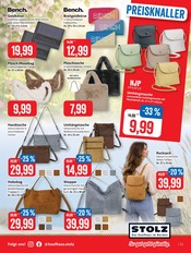 Handtaschen im Kaufhaus Stolz Prospekt in Wismar Aktueller Kaufhaus Stolz Prospekt mit Handtaschen, "STOLZ. Das Kaufhaus im Norden.", Seite 11