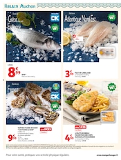 Promos Huîtres dans le catalogue "25 JOURS AUCHAN" de Auchan Supermarché Huîtres en promo dans le catalogue Auchan Supermarché à la page 8