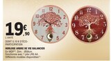 Promo Horloge Arbre de Vie Balancier à 19,90 € dans le catalogue E.Leclerc à Gleizé