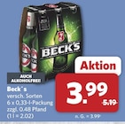 Aktuelles Beck's Angebot bei combi in Bielefeld ab 3,99 €