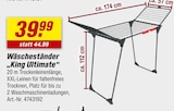 Aktuelles Wäscheständer King Ultimate Angebot bei toom Baumarkt in Freiburg (Breisgau) ab 39,99 €