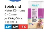 Spielsand von Min2C im aktuellen V-Markt Prospekt für 3,19 €