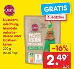 Nusskernmischung Angebote von Clarkys bei Netto Marken-Discount Bremerhaven für 2,49 €