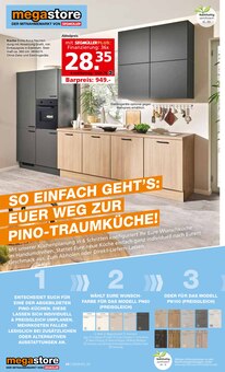 Kuchen im Segmüller Prospekt "Moderne Küchen mega günstig" mit 16 Seiten (München)