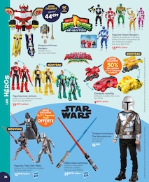 Prix et réduction Star Wars dans le prospectus La Grande Récré en cours Offre Star Wars dans le catalogue La Grande Récré du moment à la page 34