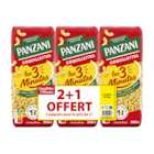 Pâtes cuisson rapide "Les 3 minutes" - PANZANI à 2,19 € dans le catalogue Carrefour