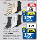 3 Paar Socken Angebote von esmara® x U.S. Grand Polo/ LIVERGY® x U.S. Grand Polo bei Lidl Stuttgart für 3,99 €