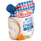 Crème Epaisse De Normandie Légère - ELLE & VIRE dans le catalogue Carrefour