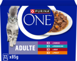 TERRINE POUR CHAT ADULTE PURINA ONE - PURINA en promo chez Auchan Hypermarché Noisy-le-Grand à 1,71 €