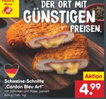 Schweine-Schnitte „Cordon Bleu Art“ von  im aktuellen Netto Marken-Discount Prospekt für 4,99 €