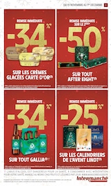 Calendrier Avent Angebote im Prospekt "JUSQU'À 250€ OFFERTS EN BONS D'ACHAT" von Intermarché auf Seite 7