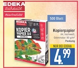 Kopierpapier A4 im Angebot bei EDEKA in Augsburg Kopierpapier A4 Angebote von EDEKA bei EDEKA Augsburg für 4,99 €