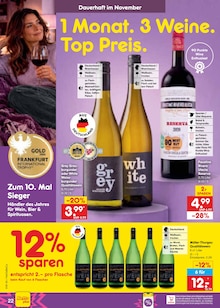 Wein im Netto Marken-Discount Prospekt "Aktuelle Angebote" mit 70 Seiten (Berlin)