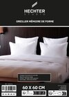 Oreiller "Mémoire de forme" - HECHTER STUDIO - Carrefour à Colombes Oreiller "Mémoire de forme" - HECHTER STUDIO en promo chez Carrefour Colombes à 11,99 €