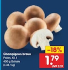 Aktuelle Pilze Angebote bei Netto Marken-Discount in Dresden Aktuelles Champignon braun Angebot bei Netto Marken-Discount in Dresden ab 1,79 €