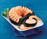 Couronne de queues de crevettes cuites décortiquées - Sauce cocktail - Delpierre - Super U à Antibes Couronne de queues de crevettes cuites décortiquées - Sauce cocktail - Delpierre en promo chez Super U Antibes à 3,95 €