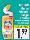 Gel Angebote von WC Ente bei E center Regensburg für 1,99 €