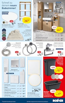 Bad-Spiegelschrank im ROLLER Prospekt "DURCH GEDREHTE KÜCHENDEALS" mit 16 Seiten (Duisburg)