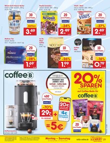Kaffeevollautomat im Netto Marken-Discount Prospekt "Aktuelle Angebote" mit 54 Seiten (Potsdam)